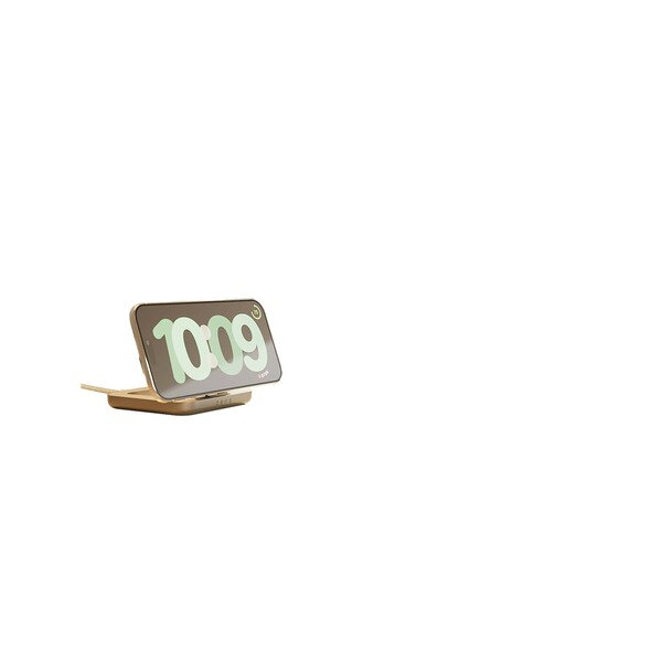 Zens 15 W magnetische oplader voor nachtkastje - Wit