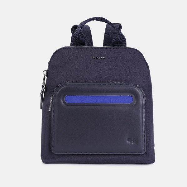 LATTE | Rucsac +RFID - Hedgren - Peacot Blue