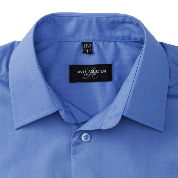 Tailored Poplin ShirtLS - White / 3XL