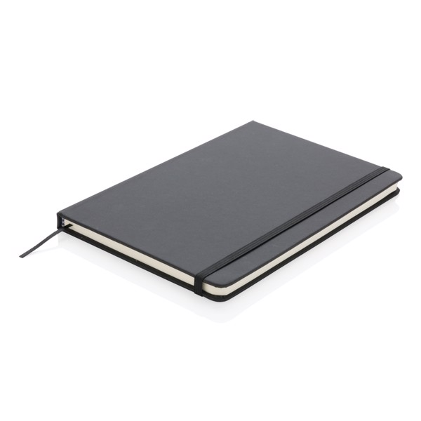 Standard hardcover PU notebook A5 - Black