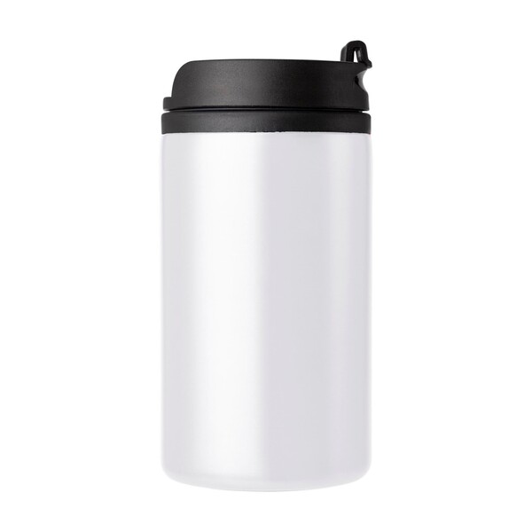Copo térmico de parede dupla Gisela | 300 ml - branco