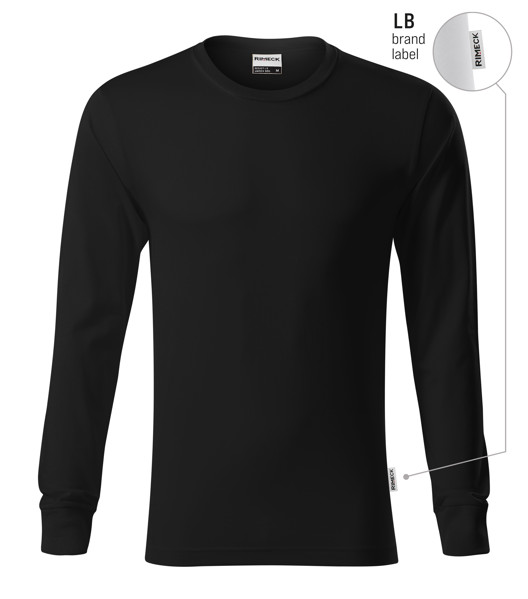 Triko Unisex Rimeck® Resist Ls - Černá / 3XL