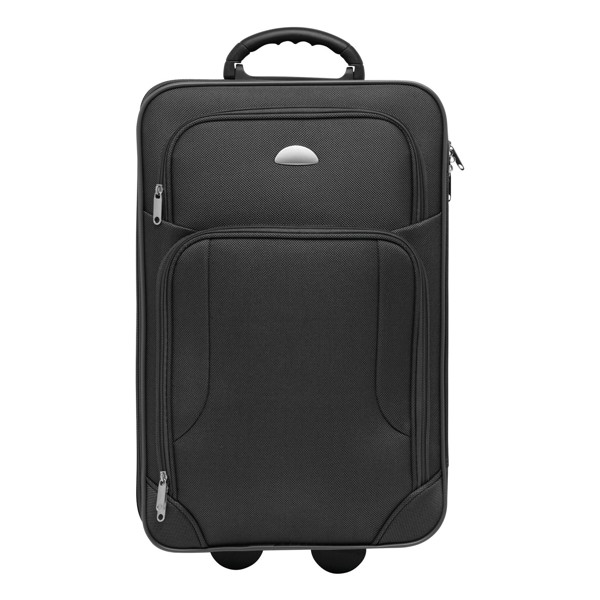 Galway trolley suitcase, 1200D polyester, 55x35x20cm - Grey