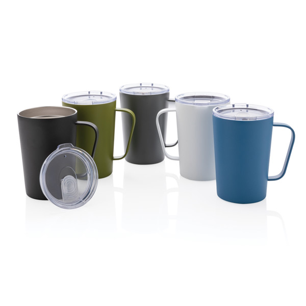 Xd Collection vakuumska skodelica 420 ml, reciklirano jeklo - Bela