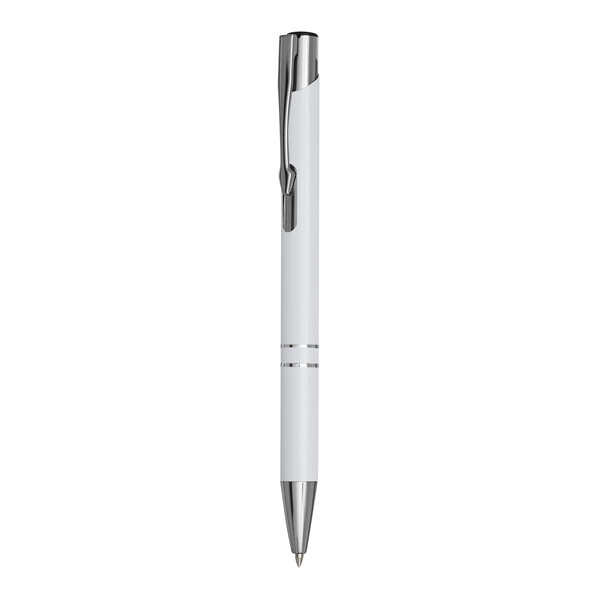 Aluminium Ballpoint Pen Tucson - White
