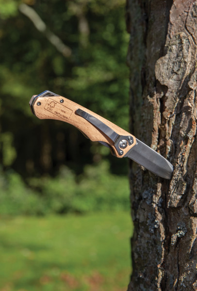 Wooden outdoor knife