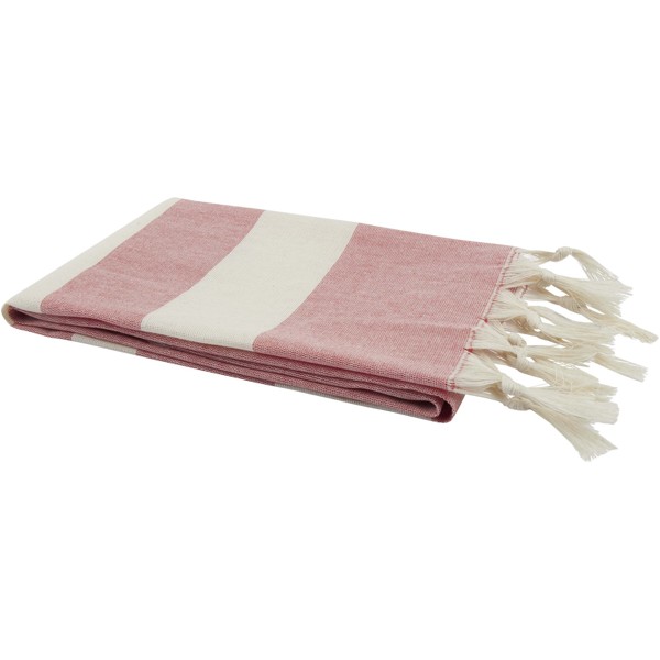 Telo per hammam 147 x 75,5 cm Anders - Rosso