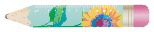 Ceruza formájú vonalzó Sharpy 12, 12 cm
