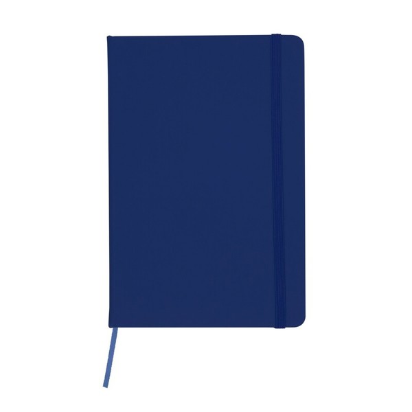 Notebook A5, recycled PU | Roderick - navy blue