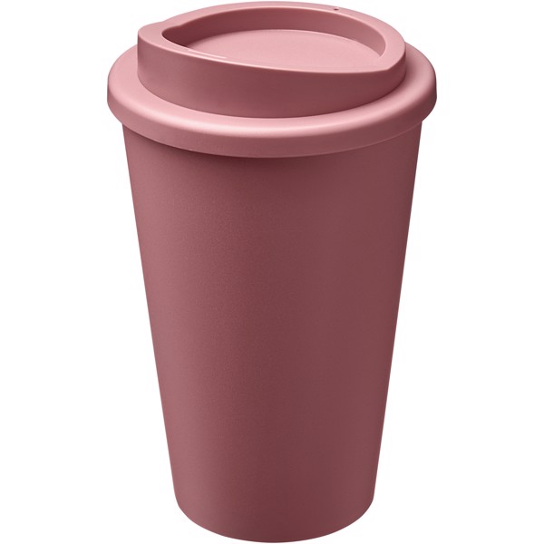 Bicchiere termico riciclato Americano®--Renew da 350 ml - Rosa
