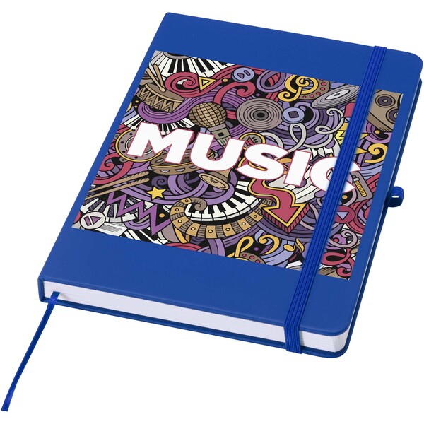 Spectrum A5 recycled hard cover notebook - Royal Blue