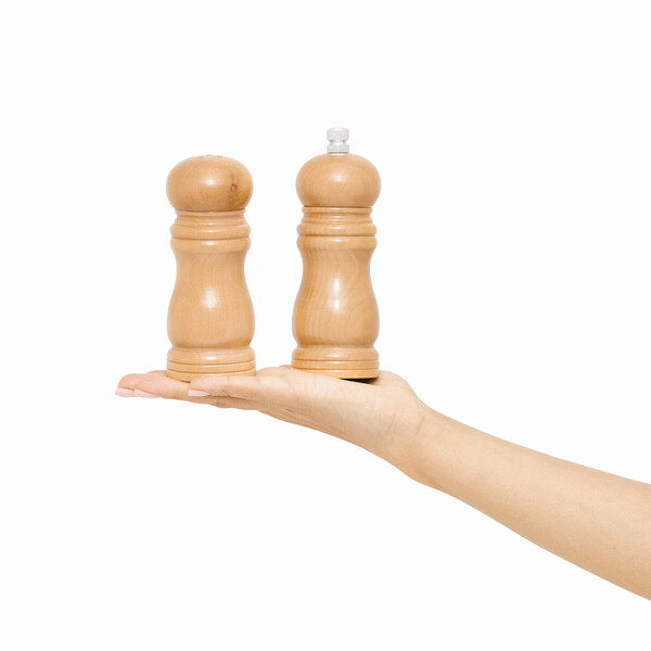 Salt Shaker And Pepper Mill Set Duo Spice