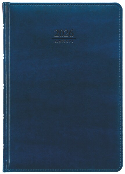 Týdenní diář Atlas 2027 (SK), A5 - Modrá