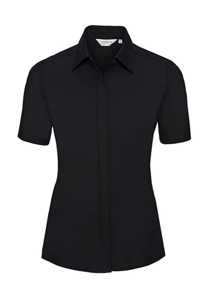 Ladies' Ultimate Stretch Shirt - Black / S (36)