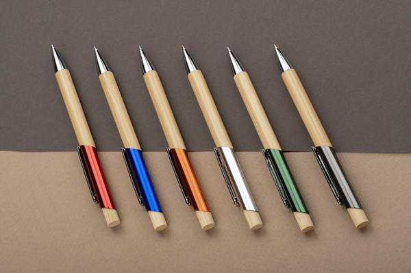 Bamboo pen BALIS - silver