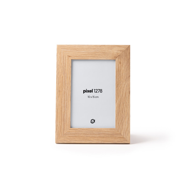 Personalised MDF wood photo frame 10x15 with glass