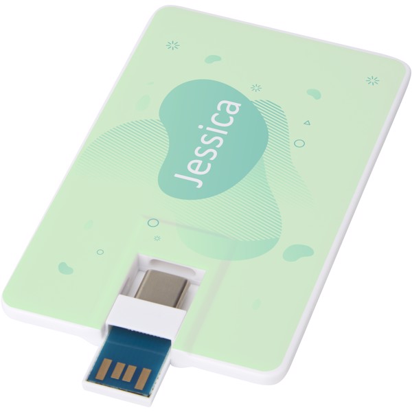 Clé USB Duo Slim de 32 Go avec ports Type-C et USB-A 3.0