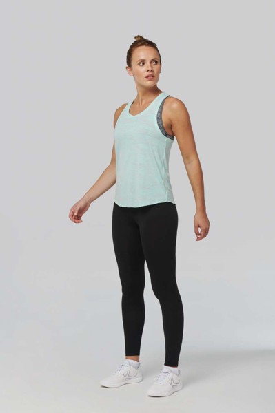 Ladies' Sports Tank Top - White / L