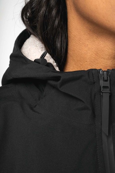 Unisex Sherpa-Lined Waterproof Jacket - XS