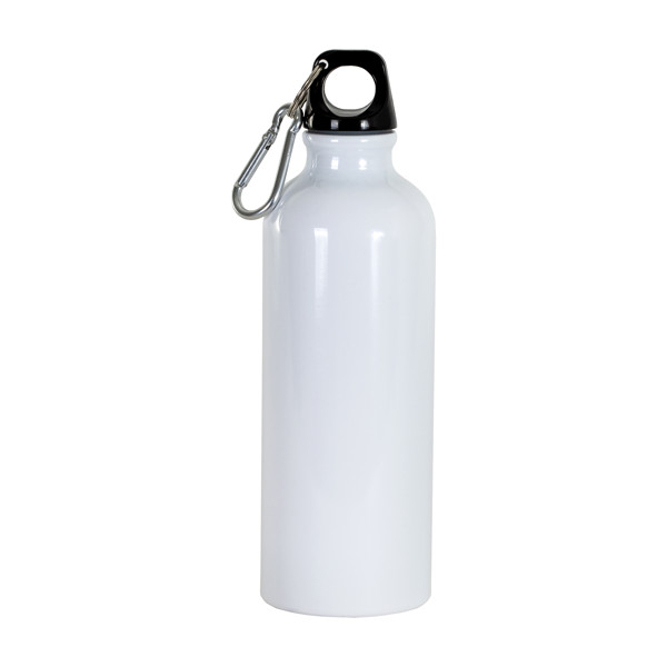 Sublimating Aluminum Bottle With Carabiner. 500Ml