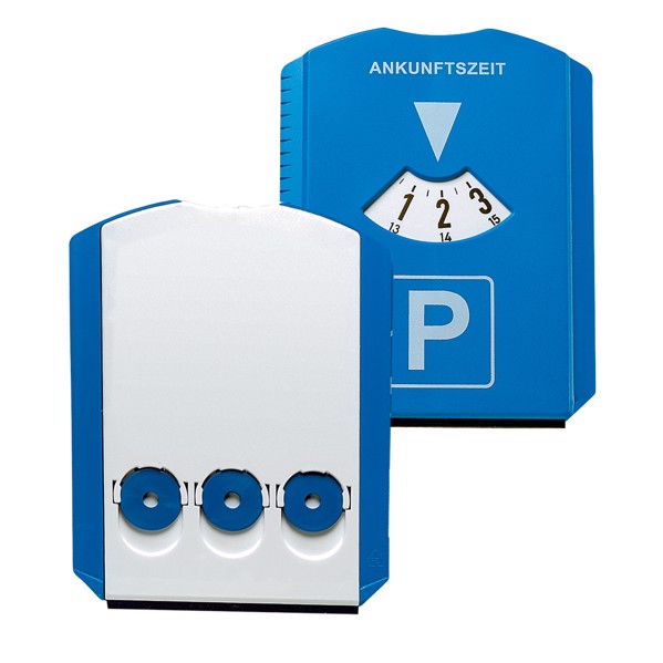 Parkscheibe "Prime" Mit Chips - Blau / Gelb
