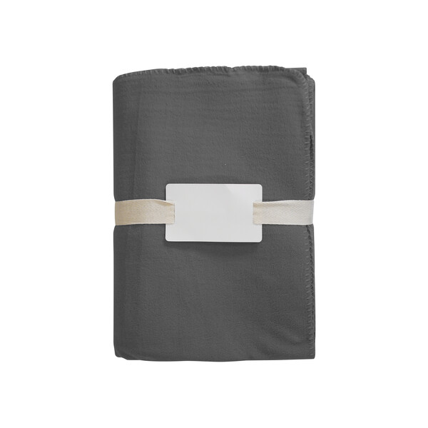 Plaid polyester recyclé 250g REPLAY - gris