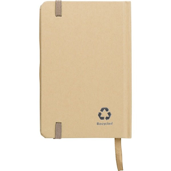 Recycled craft paper notebook A6 - beige