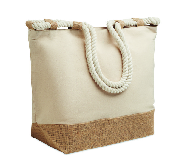Canvas beach bag Makenke