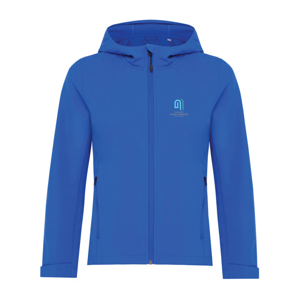Iqoniq Makalu women recycled polyester soft shell jacket - Royal Blue / XXL