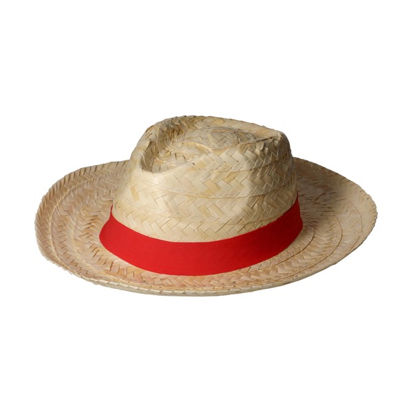 Canotier "Texas" - Nature / Blanc