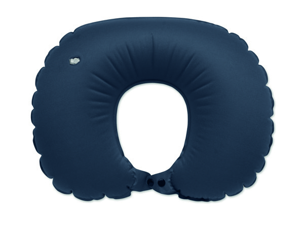 Cuscino da viaggio gonfiabile Heddow - Blu