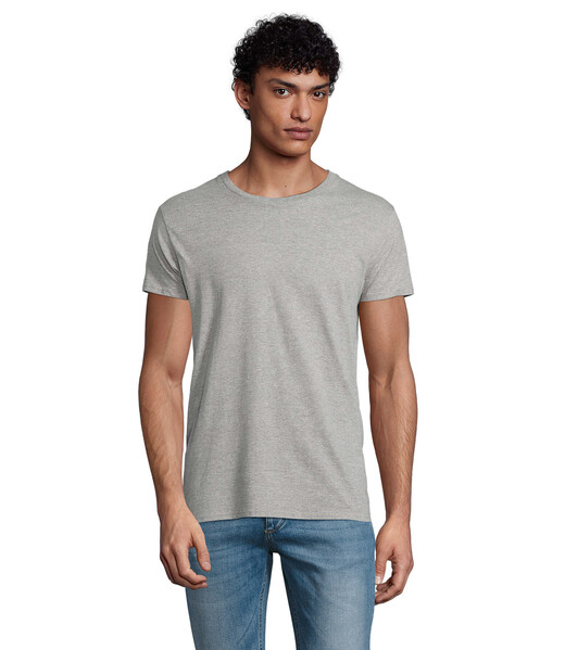 PIONEER MEN T-shirt 175g - Cinzento Dois TonsXL