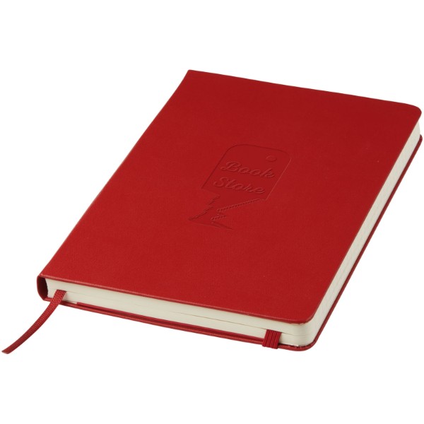 Blocco note con copertina rigida - pagine bianche Moleskine Classic L - Scarlatto