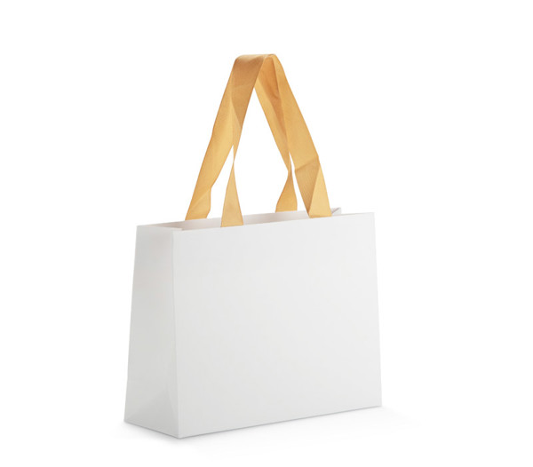 Paper bag DUNA medium - white