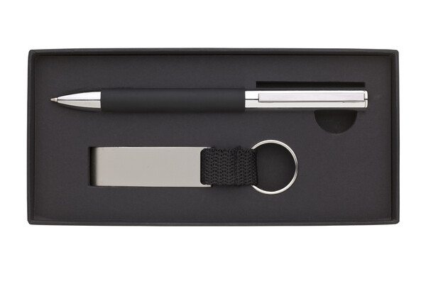 Stappo Set Ballpoint Pen + Keyring