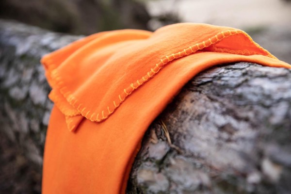 Manta polar Nora - cinzento