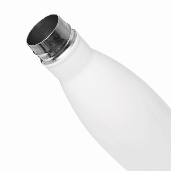 Vakuum-Trinkflasche Legendy - Weiß