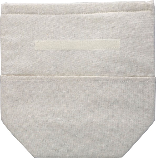 Saco isotérmico rolltop em algodão reciclado (220 g/m2) Faith