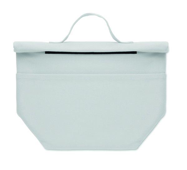 Recoba lunch cooler bag recycled cotton, 3mm PE foam - White