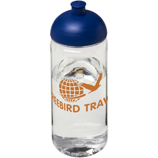Sportovní láhev s kupolovitým víčkem Octave Tritan™ 600 ml - Průhledná / Modrá
