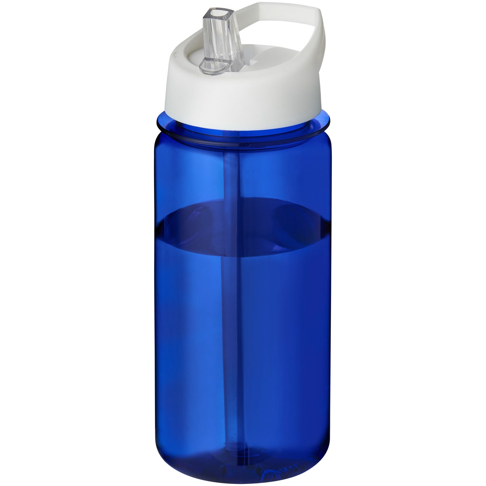 Sportovní láhev s víčkem s hubičkou Octave Tritan™ 600 ml - Modrá / Bílá