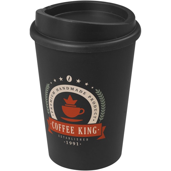 Americano® Switch 300 ml pohár s viečkom - Jednofarebná čierna