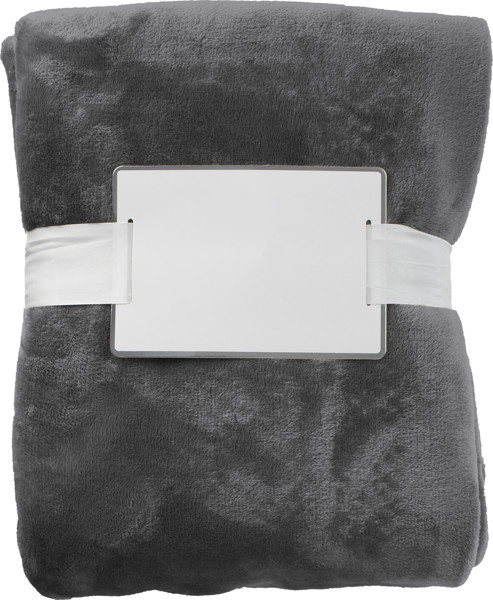 Manta polar de flanela Sean - Grey