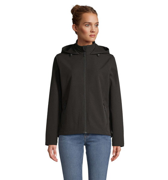 RACE WOMEN HOODED JACKET Race Hooded Women - FeketeM