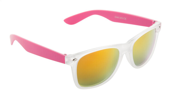 Lunettes de soleil Harvey - Fuchsia / Blanc Givré