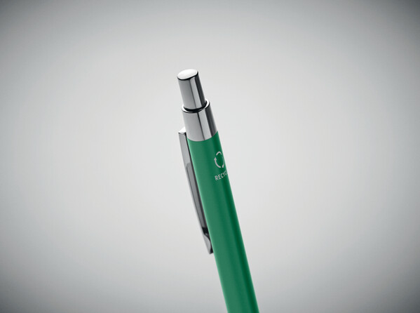 Penna a sfera in alluminio Dana - Verde
