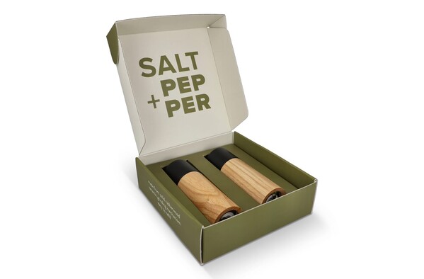 InSideOut Wooden Salt and Pepper Mill set