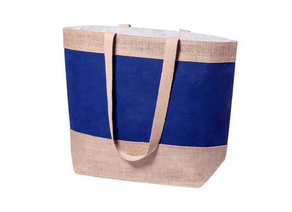 Beach Bag Paralia - Dark Blue / Natural