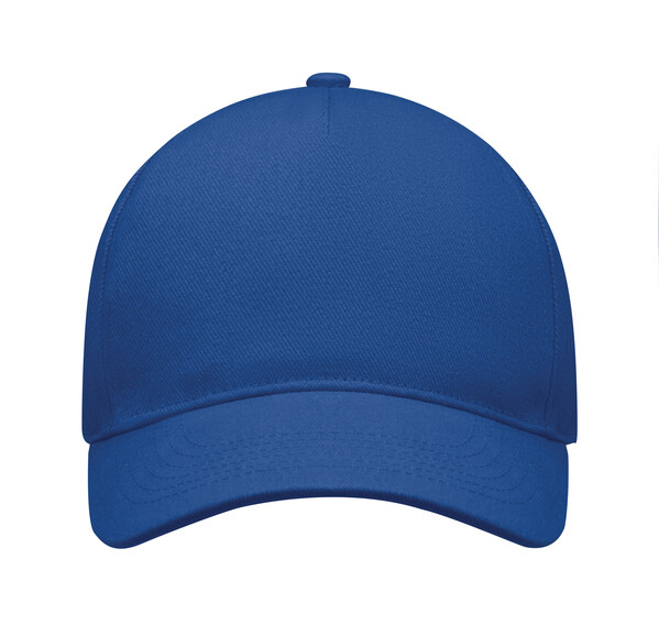 5-PANEL CZAPKA Z DASZKIEM 260 Long Beach Singa - Niebieski królewski