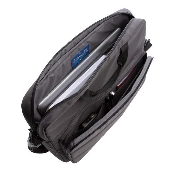 Impact AWARE™ RPET 15,6" Laptop-Tasche - Schwarz